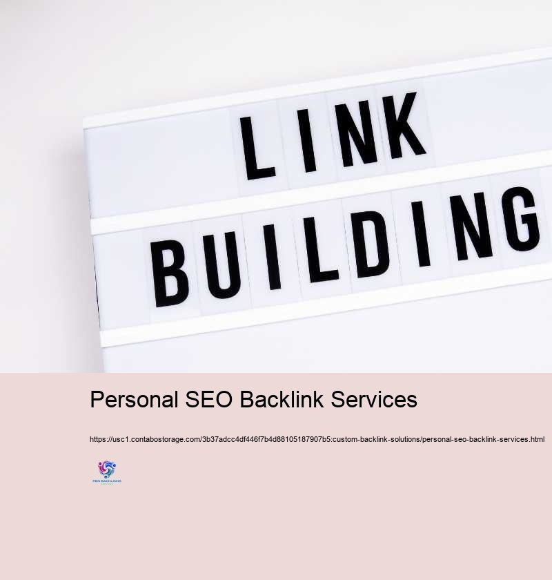 Personal SEO Backlink Services