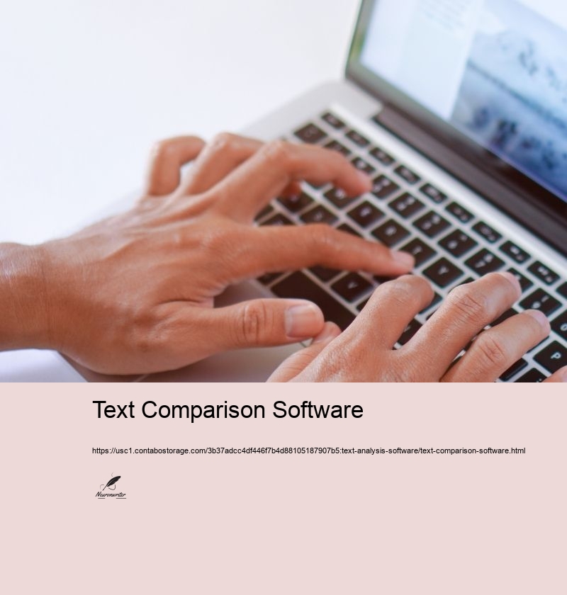 Text Comparison Software