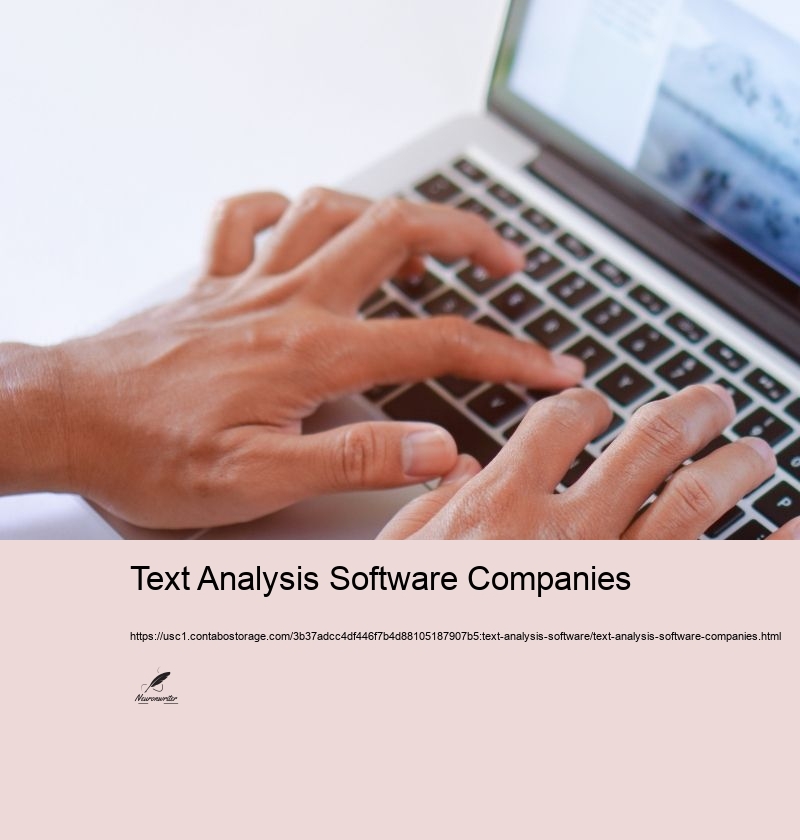 Text Analysis Software Companies