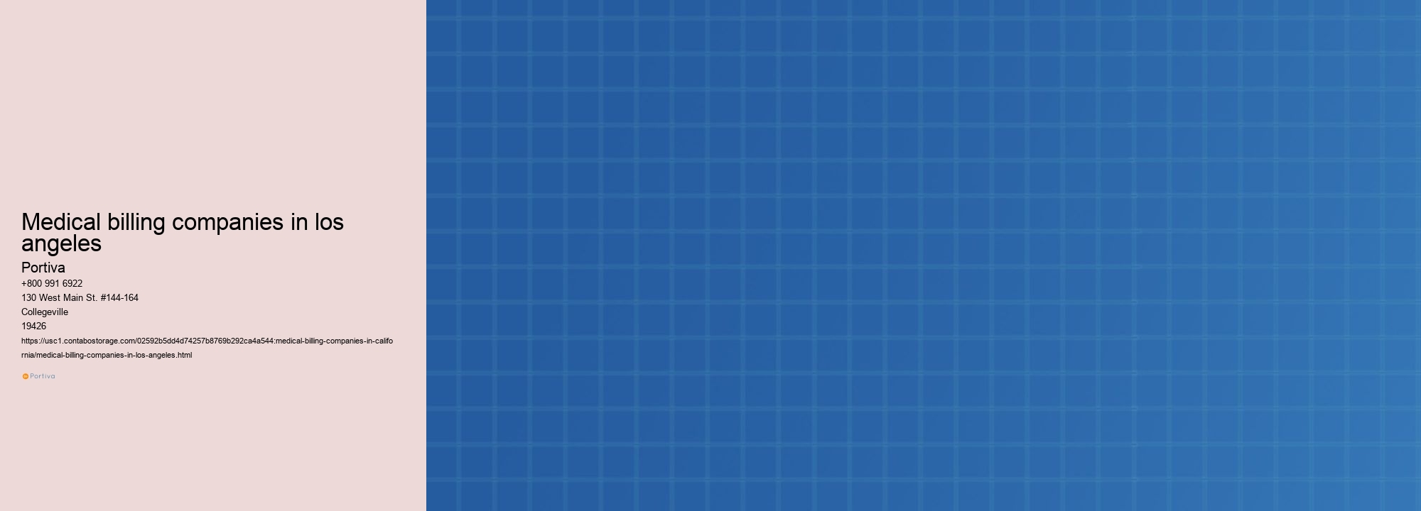 medical billing companies in los angeles