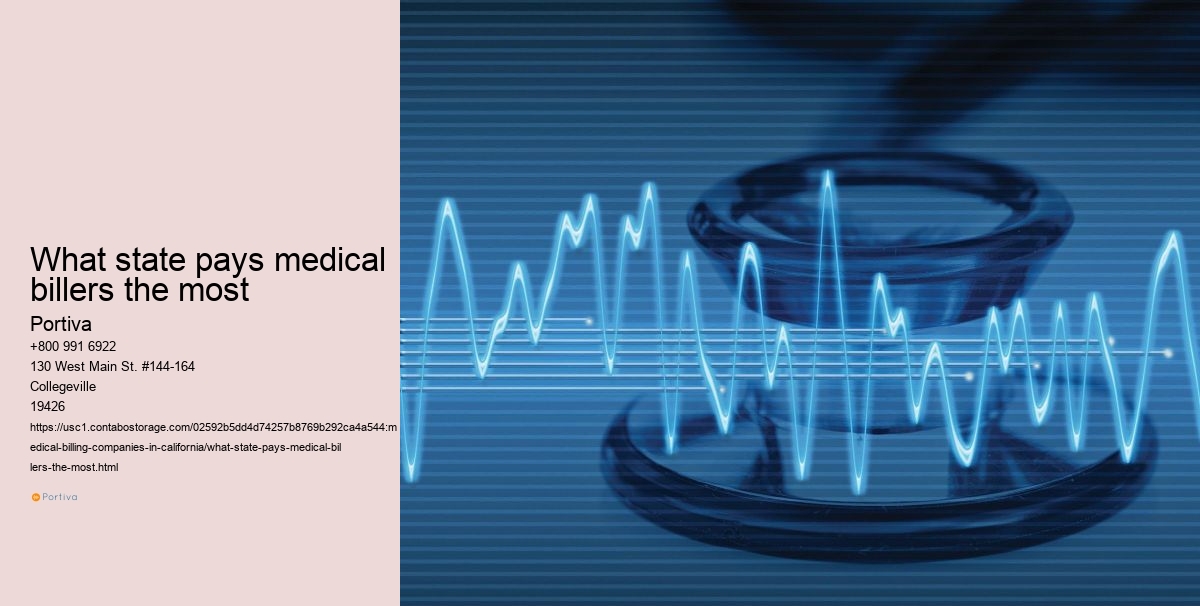 What state pays medical billers the most