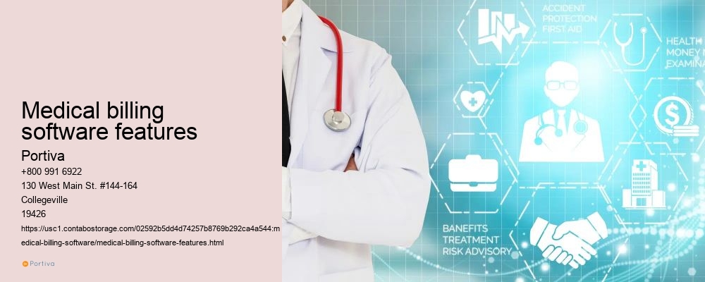 medical billing software features