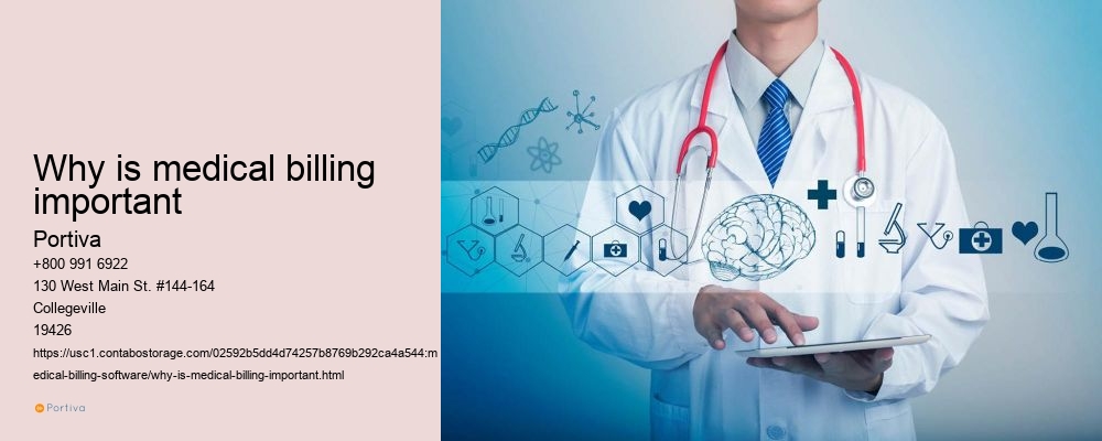 why is medical billing important