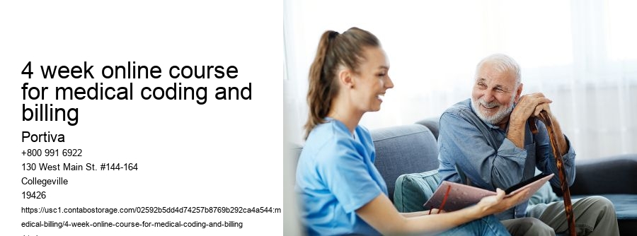 4 week online course for medical coding and billing