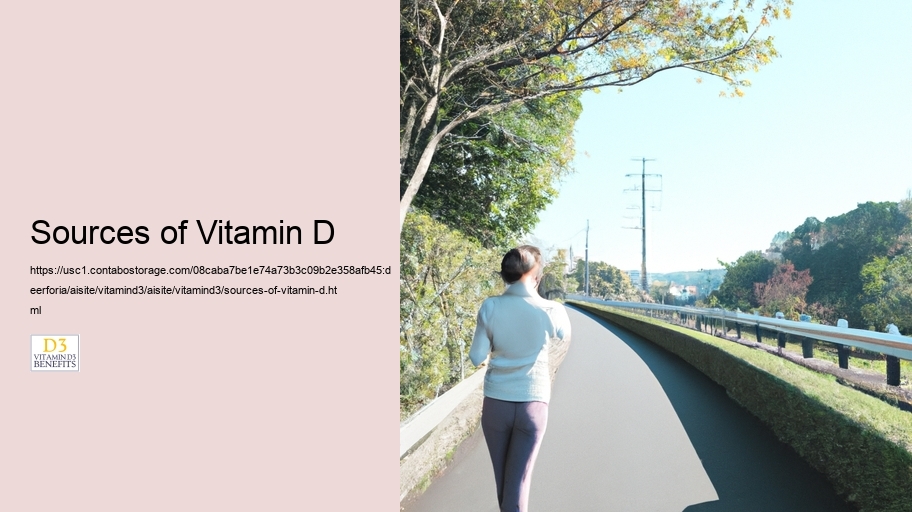 Sources of Vitamin D