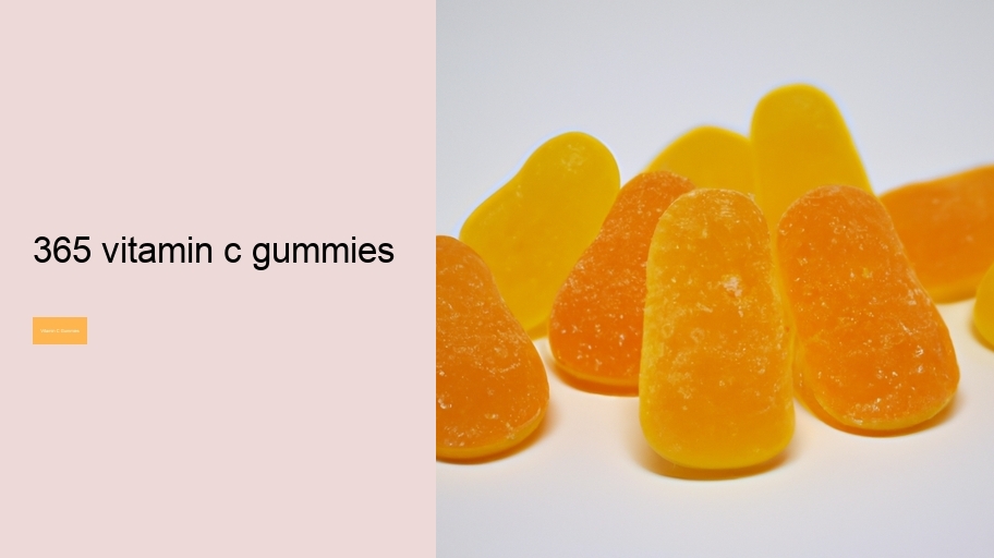 365 vitamin c gummies