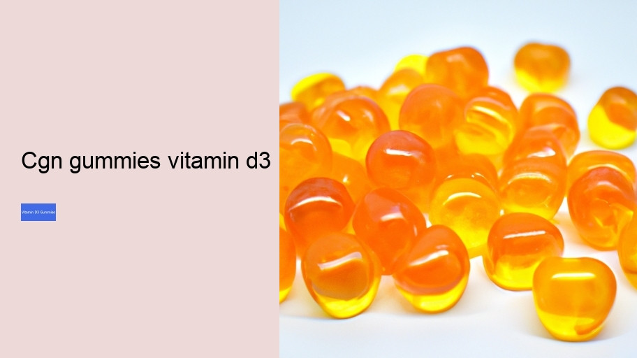 cgn gummies vitamin d3