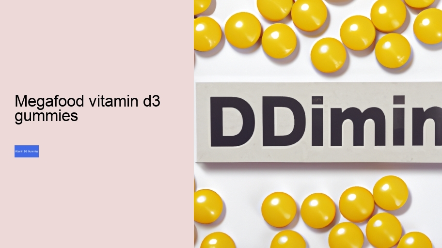 megafood vitamin d3 gummies