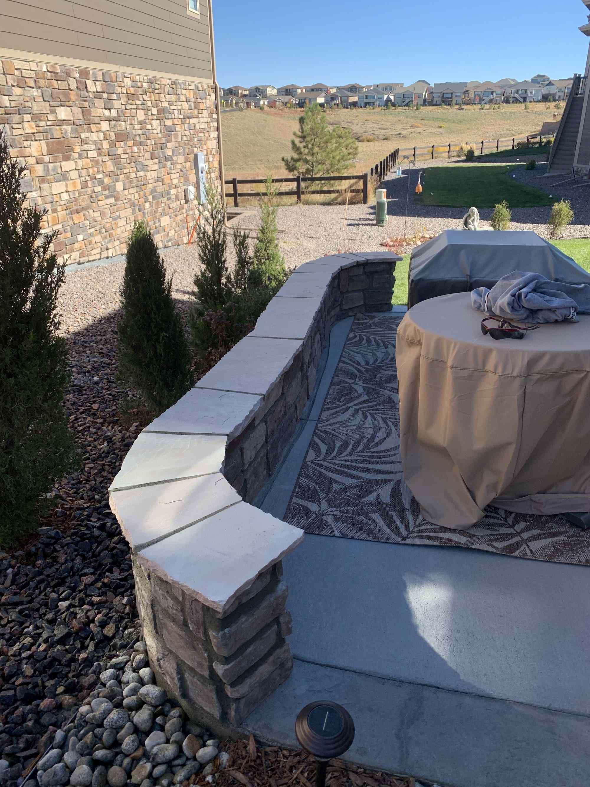 Denver Patio With Fire Pit