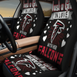 Atlanta Falcons Just A Girl In Love With Her Falcons Car Seat Cover