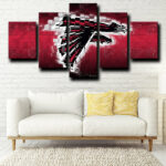 Atlanta Falcons Logo Crest Red