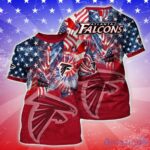 Atlanta Falcons NFL Independence Day Gift Football Team T-Shirt