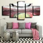 Atlanta Falcons Rugby Field Red