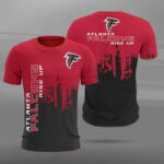Atlanta Falcons T-Shirt 3D New Style Short Sleeve