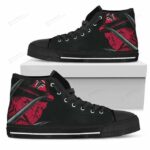 Atlanta Falcons 2 Nightmare Freddy Colorful Personalized Name High Top