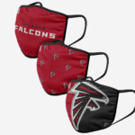 Atlanta Falcons 3 Pack Face Cover
