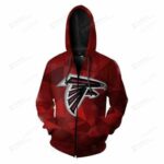 Atlanta Falcons 3D All Over Print Hoodie Zip up Hoodie MTE01