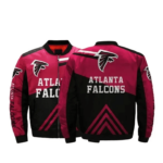 Atlanta Falcons 3d Printed Unisex Bomber Jacket