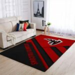 Atlanta Falcons Area Rugs Custom Logo Floor Rug Carpet Home Decor