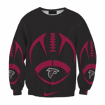 Atlanta Falcons Ball Gift For Fan 3D Full Printing Sweatshirt.