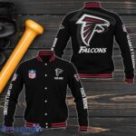 Atlanta Falcons Baseball Jacket Custom Name Sport Gifts For Fans