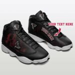 Atlanta Falcons Bt Football Retro Custom JD13 Shoes Personalize Name S