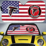 Atlanta Falcons Car Sunshade Custom Car Decor Accessories