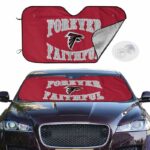 Atlanta Falcons Car Windshield Sunshade “forever faithul” Car Sunshade Heatproof