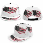 Atlanta Falcons Country Map 3D Flat Brim Baseball Cap Snapback Hat