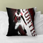 Atlanta Falcons Curtis Lofton 50 3D All Over Print 2 Pieces Pillow Cov