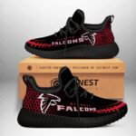 Atlanta Falcons Custom Beze Sneaker 21