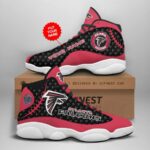 Atlanta Falcons Custom Name JD13 Shoes V4