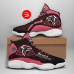 Atlanta Falcons Fans Football Retro Custom JD13 Shoes Personalize Name