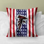 Atlanta Falcons Flag Silk 3D All Over Print 2 Pieces Pillow Covers