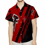 Atlanta Falcons Flag1 3D All Over Print Summer Beach Hawaiian Shirt Wi
