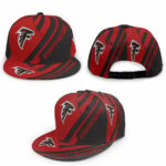 Atlanta Falcons Flag1 3D Flat Brim Baseball Cap Snapback Hat