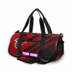 Atlanta Falcons Flag1 Personalized Name Travel Bag Gym Bag