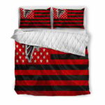 Atlanta Falcons Flag2 Silk 3D All Over Print Quilt Bed Sets