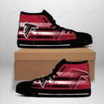 Atlanta Falcons Football Personalized Name High Top Shoes Custom Sneak
