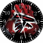 Atlanta Falcons Frameless Borderless Wall Clock Nice For Gifts or Decor F91