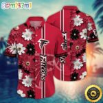 Atlanta Falcons Hawaii Shirt Flower Sporty And Stylish
