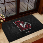 Atlanta Falcons Icon Logo Quote Foldable Doormat Indoor Outdoor Welcom