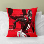 Atlanta Falcons Julio Jones 11 3D All Over Print 2 Pieces Pillow Cover