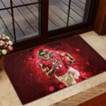 Atlanta Falcons Julio Jones 11 Foldable Doormat Indoor Outdoor Welcome
