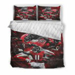 Atlanta Falcons Julio Jones 11 v3 3D All Over Print Quilt Bed Sets