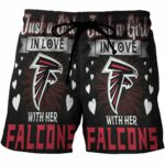 Atlanta Falcons Just A Girl In Love With Her Falcons 3D All Over Print