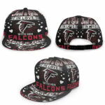 Atlanta Falcons Just A Girl In Love With Her Falcons 3D Flat Brim Base
