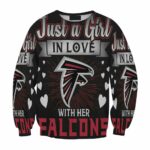 Atlanta Falcons Just A Girl In Love With Her Falcons Gift For Fan 3D F