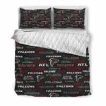Atlanta Falcons Logo10 3D All Over Print Quilt Bed Sets