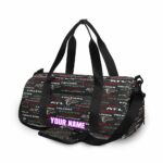 Atlanta Falcons Logo10 Personalized Name Travel Bag Gym Bag